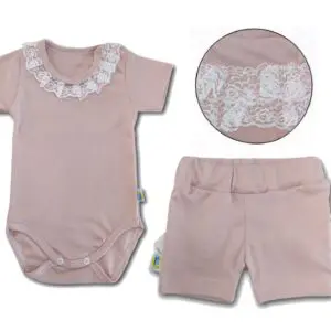 Komplet body hiszpanka ze spodenkami