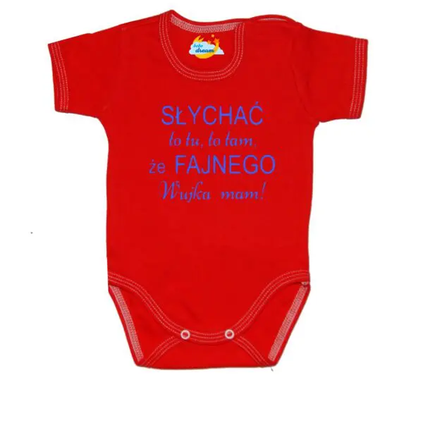 Body niemowlęce Mam fajnego wujka