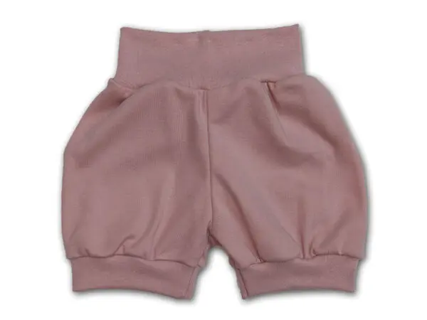 SPODENEK krótkie spodenki BLOOMERSY bezuciskowe PUMPY niemowlęce