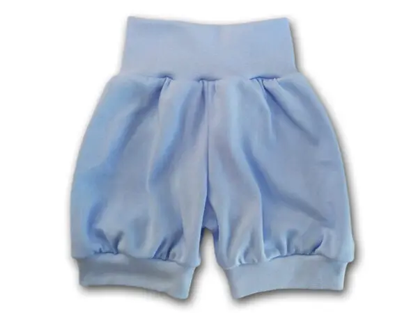 SPODENEK krótkie spodenki BLOOMERSY bezuciskowe PUMPY niemowlęce