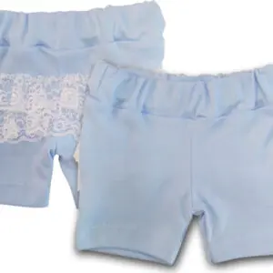 SPODENEK krótkie spodenki bawełniane koronki