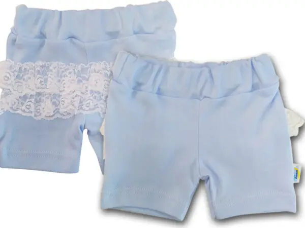 SPODENEK krótkie spodenki bawełniane koronki