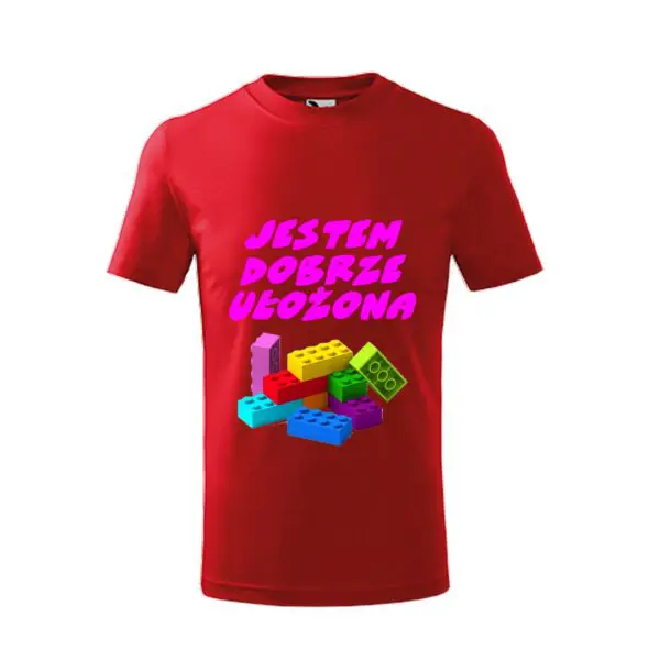 T-shirt koszulka JESTEM DOBRZE UŁOŻONA