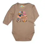 Body długi rękaw  zakochana Capybara beżowe