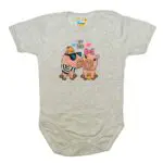 Body krótki rękaw zakochana Capybara szare