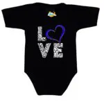 Body kocham Cię LOVE czarne