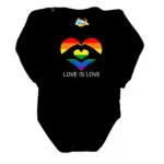 Body kocham Cię LOVE czarne