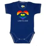 Body kocham Cię LOVE granatowy