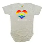 Body kocham Cię LOVE szare