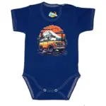 Body krótki rękaw Auto terenowe JEEP granat