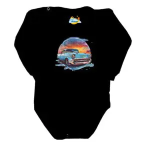 Body długi rękaw Chevolet Camaro czarne