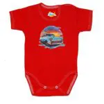 Body krótki rękaw Chevolet Camaro czerwone