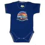 Body krótki rękaw Chevolet Camaro granat