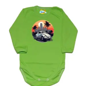 Body długi rękaw Garbus zielone