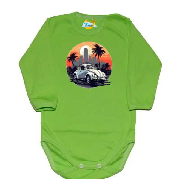 Body długi rękaw Garbus zielone