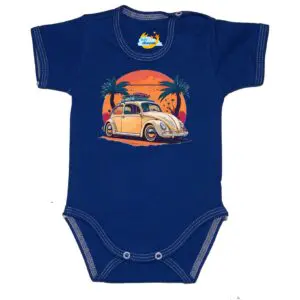 Body krótki rękaw Garbus granat