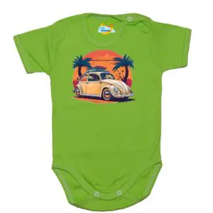 Body krótki rękaw Garbus zielone