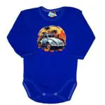 Body długi rękaw Garbus chabrowe