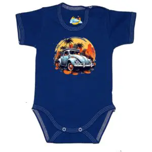 Body krótki rękaw Garbus granat