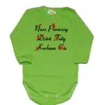 Body długi rękaw Nasz pierwszy DZIEŃ TATY zielone