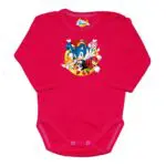 Body z postacią z bajki SONIC różowe