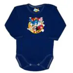 Body z postacią z bajki SONIC granat