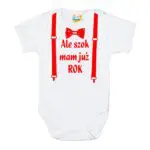 Body Moje Pierwsze urodziny Roczek szelki