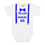 Body Moje Pierwsze urodziny Roczek szelki