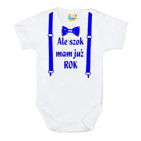 Body Moje Pierwsze urodziny Roczek szelki