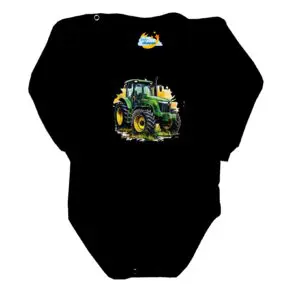 Body długi rękaw Traktor John Deere czarne