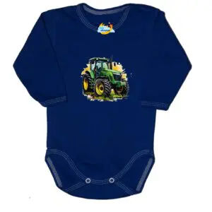 Body długi rękaw Traktor John Deere granat