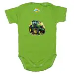 Body krótki rękaw Traktor John Deere zielone