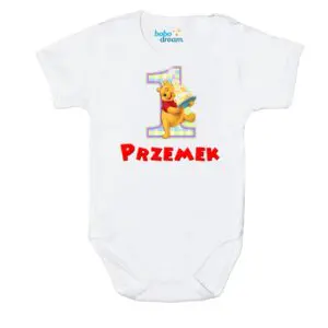 Body Moje Pierwsze urodziny Roczek Kubuś Puchatek