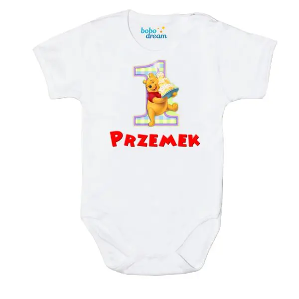 Body Moje Pierwsze urodziny Roczek Kubuś Puchatek