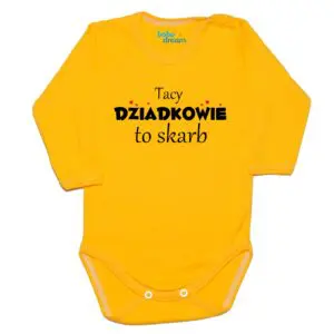 Body Tacy Dziadkowie to skarb żółte