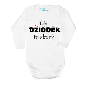 Body Taki Dziadek to skarb białe