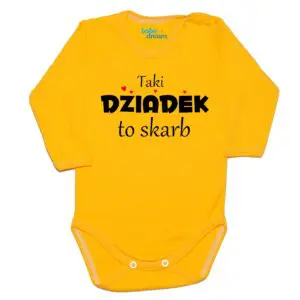 Body Taki Dziadek to skarb żółte