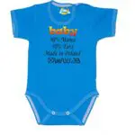 Body 50% mama 50% tata BABY niebieski