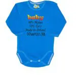 Body 50% mama 50% tata BABY niebieski