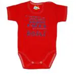 Body Zabawny Super Facet po prostu Boski czerwone