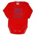 Body Zabawny Super Facet po prostu Boski czerwone