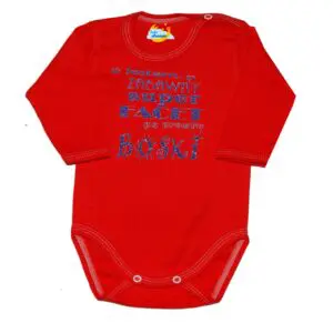 Body Zabawny Super Facet po prostu Boski czerwone