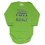 Body Zabawny Super Facet po prostu Boski zielone