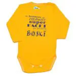 Body Zabawny Super Facet po prostu Boski żółte