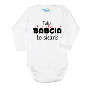 Body Taka Babcia to skarb białe