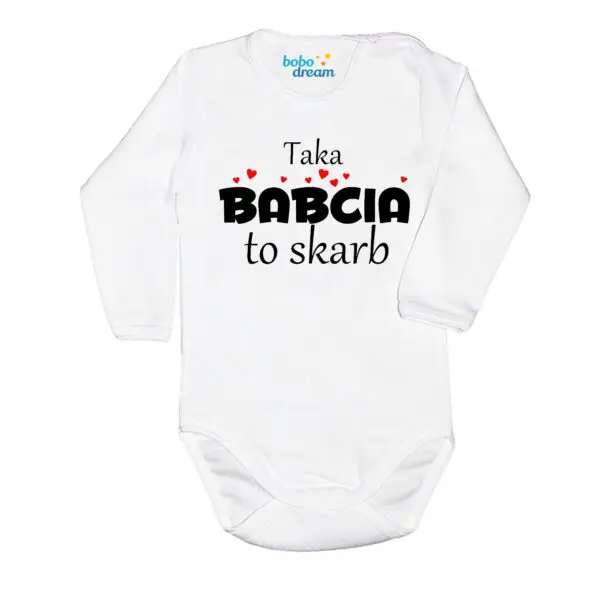 Body Taka Babcia to skarb białe