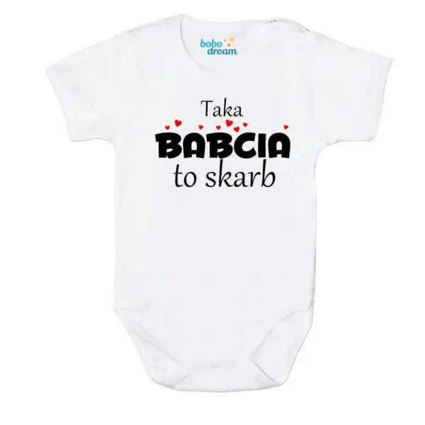 Body Taka Babcia to skarb białe