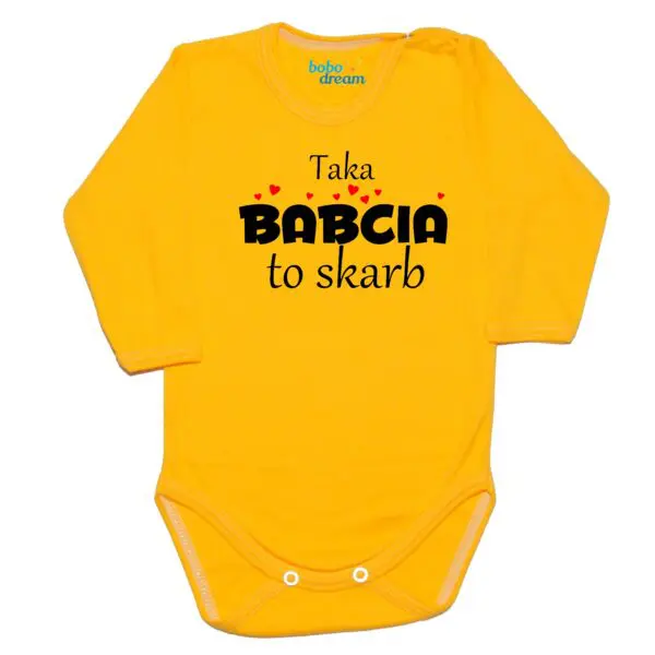 Body Taka Babcia to skarb żółte