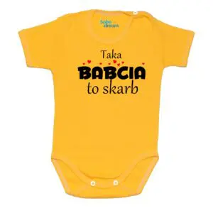 Body Taka Babcia to skarb żółte