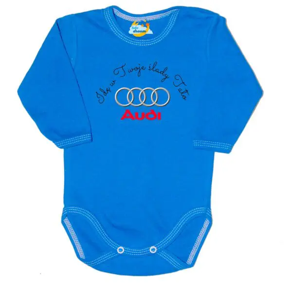 Body Będę jeździć AUDI jak Tata niebieskie